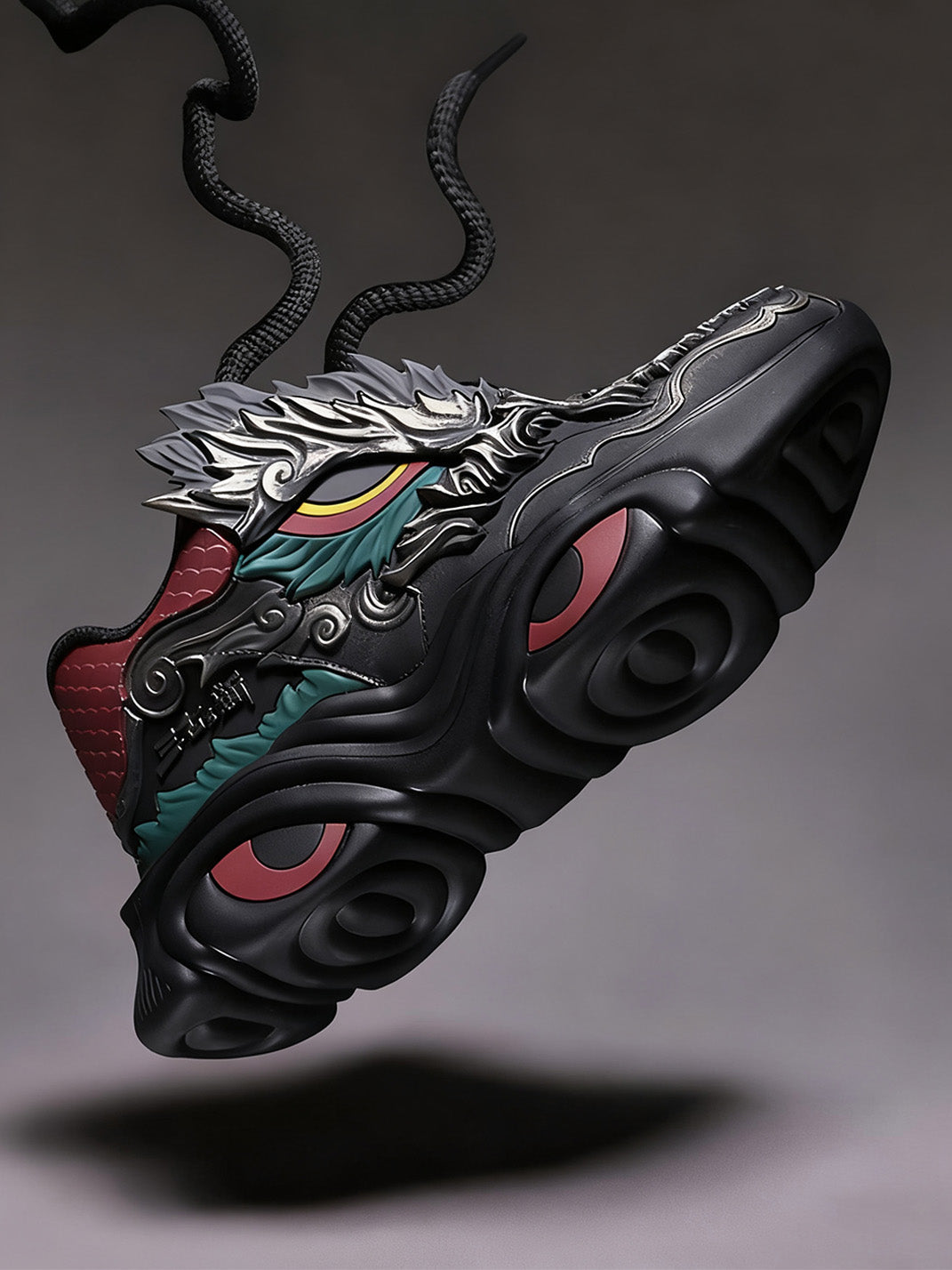 Dragon Crest Chunky Runner Sneakers - Skipkicks