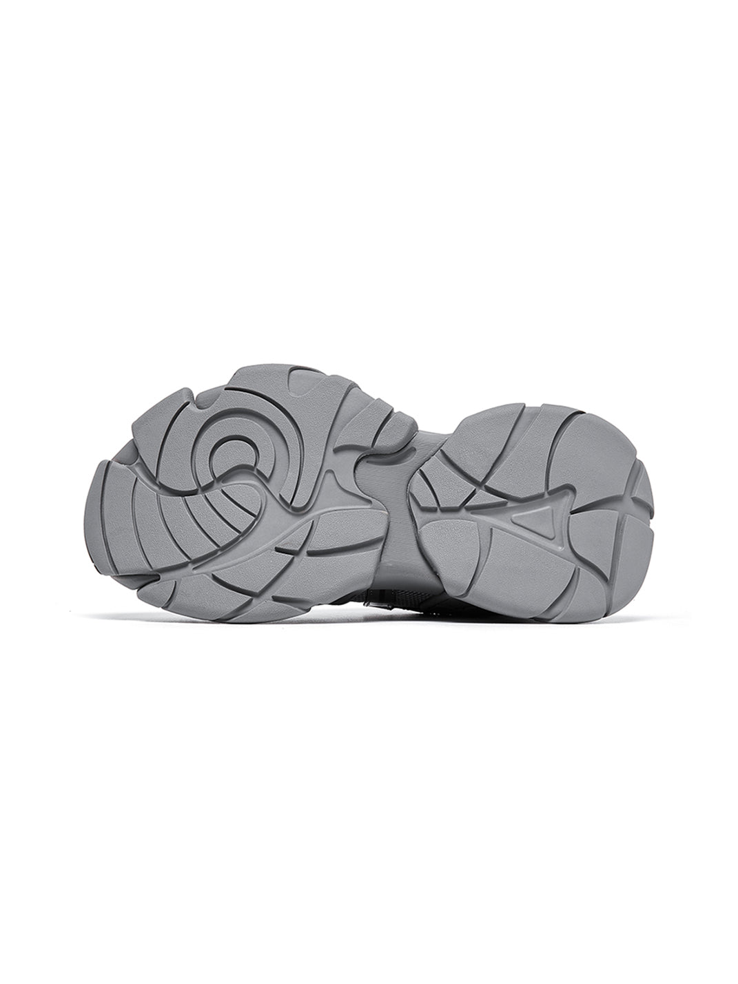Silver Cage-Panel Platform Sneakers - Skipkicks