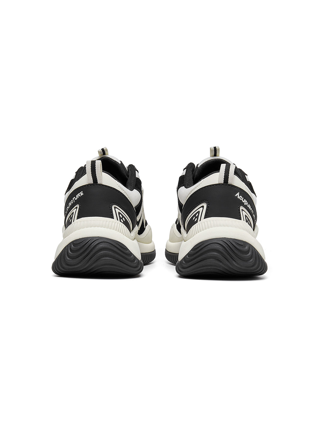 Star-Lace Wave-Sole Chunky Sneakers - Skipkicks