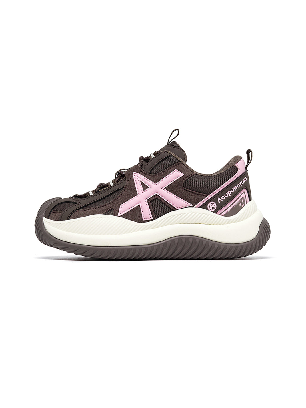 Star-Lace Wave-Sole Chunky Sneakers - Skipkicks