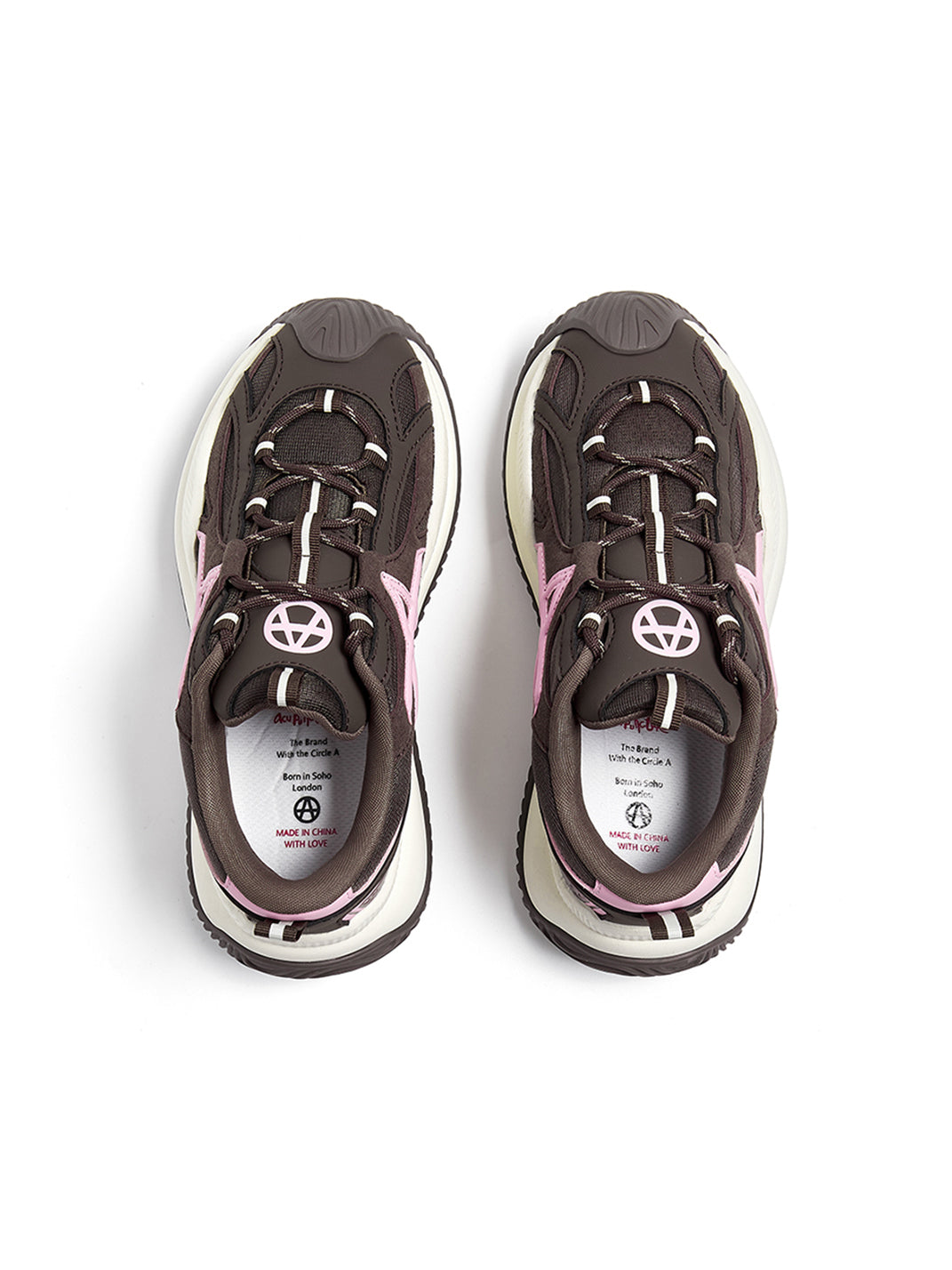 Star-Lace Wave-Sole Chunky Sneakers - Skipkicks