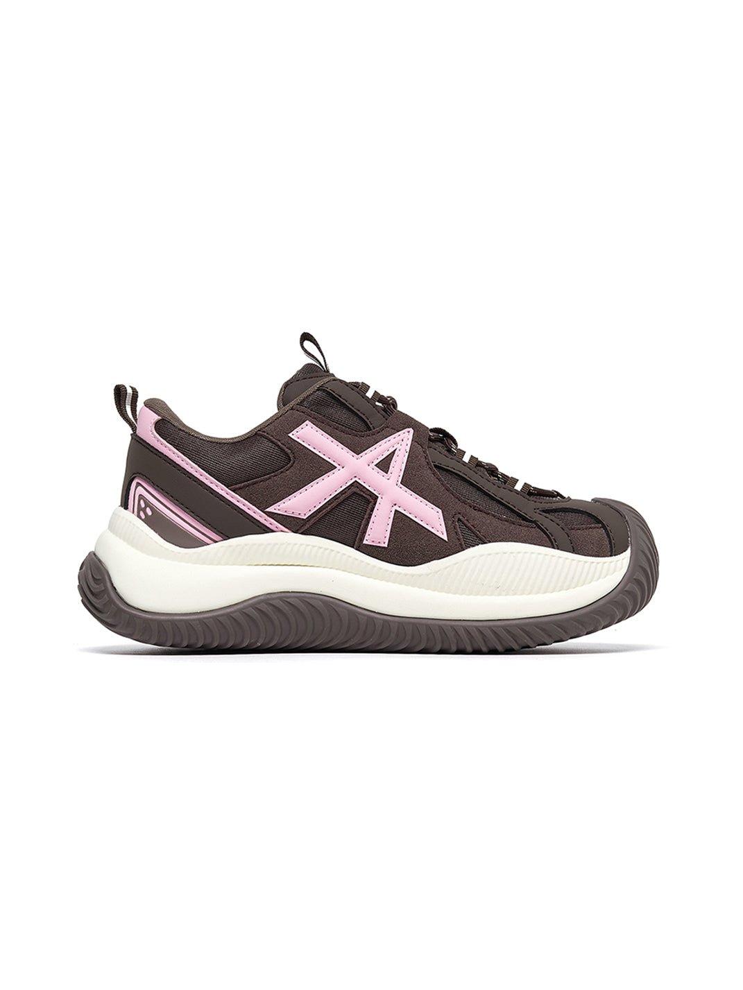 Star-Lace Wave-Sole Chunky Sneakers - Skipkicks