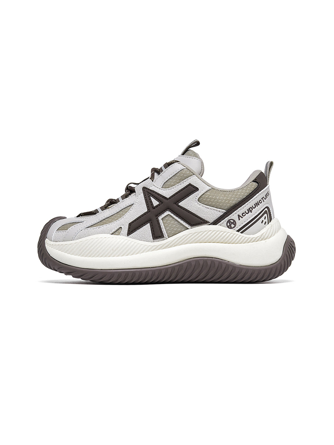 Star-Lace Wave-Sole Chunky Sneakers - Skipkicks