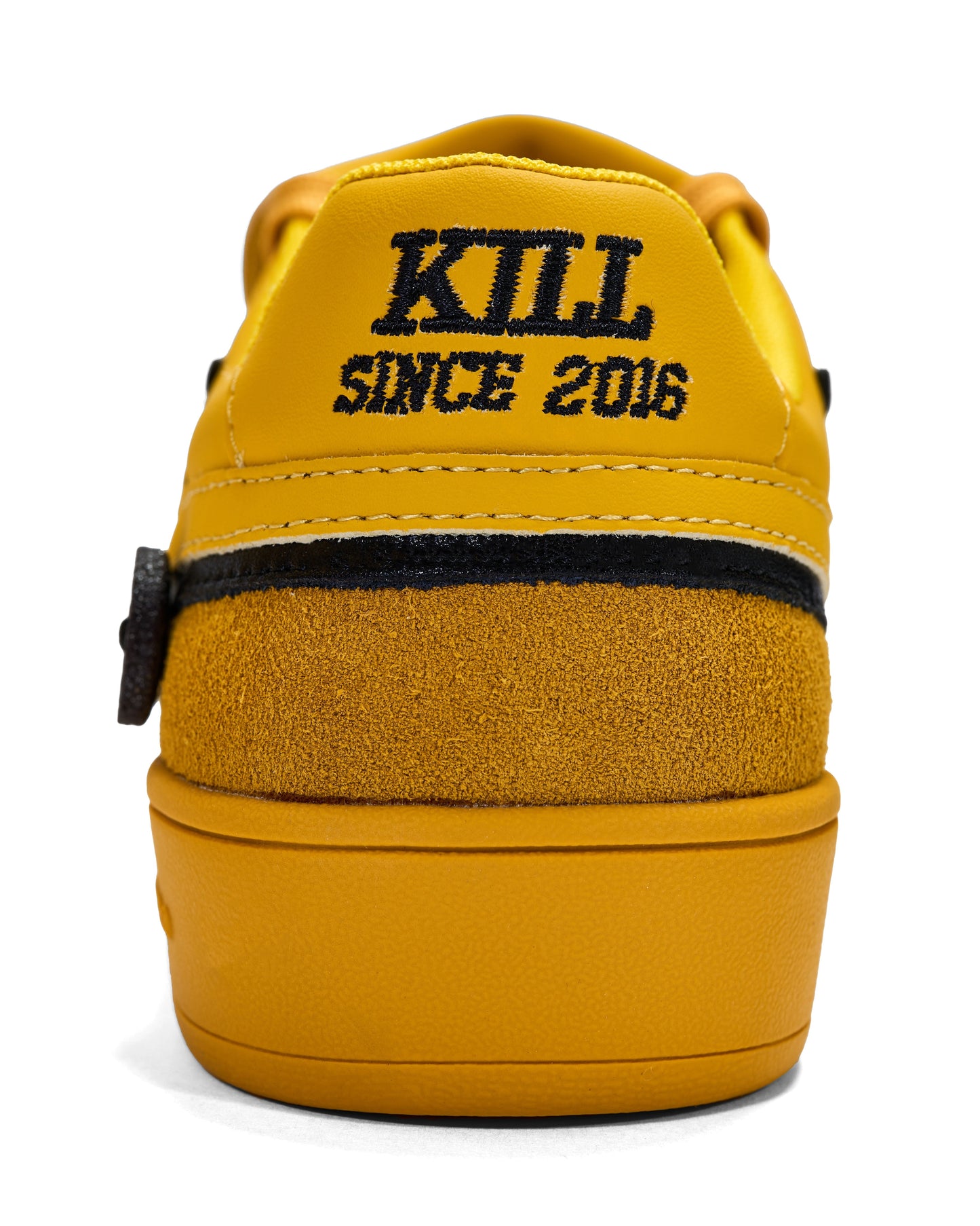 Yellow Graphic Retro Trainer Sneakers - Skipkicks