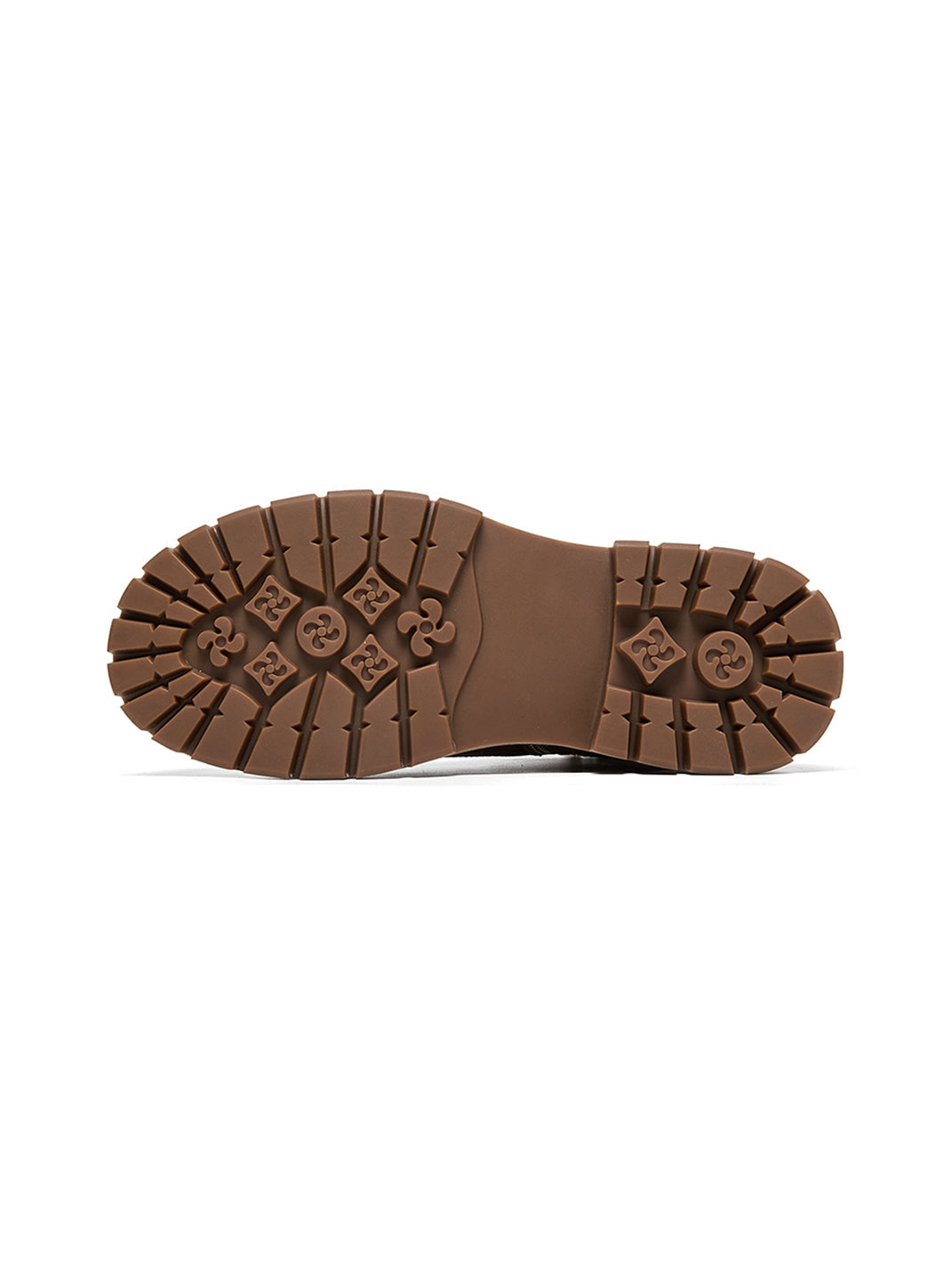 Zip-Front Lug-Sole Ankle Boots - Skipkicks